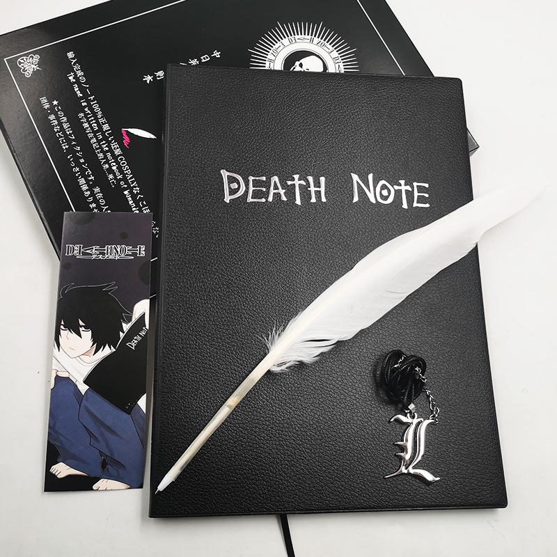 Cosplay Material For Prop - Anime death notebook conjunto de couro