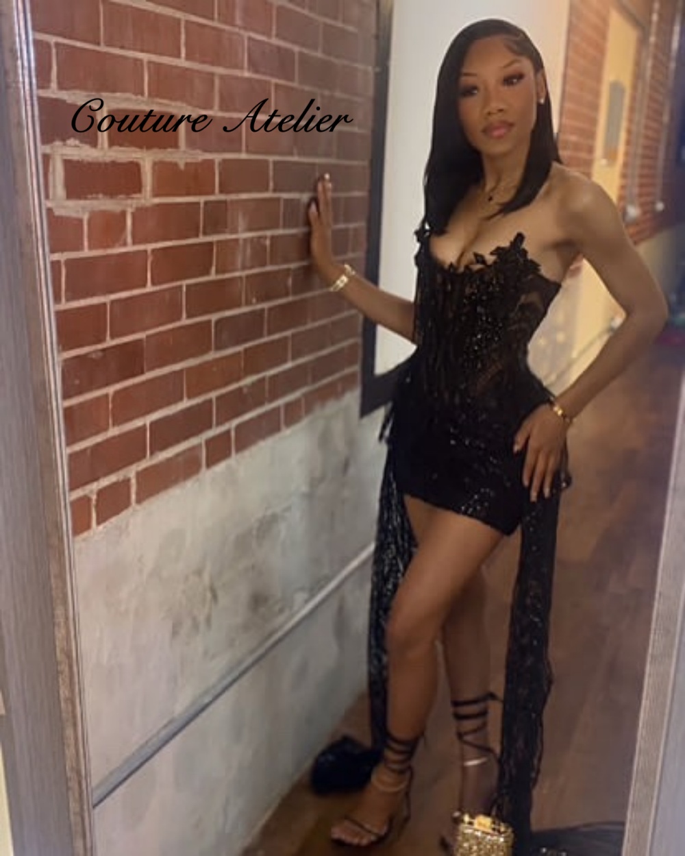 Briar Cosplay Prop - Vestido de Baile Sereia Curto com
