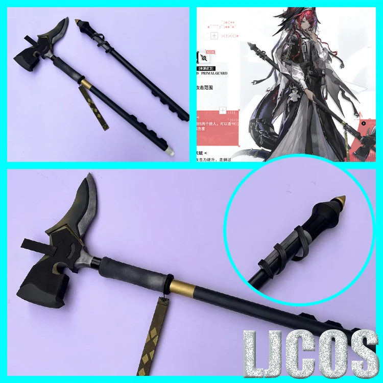Cosplay Prop Axe - Acessórios de Fantasia Gracebearer Axe Arknights