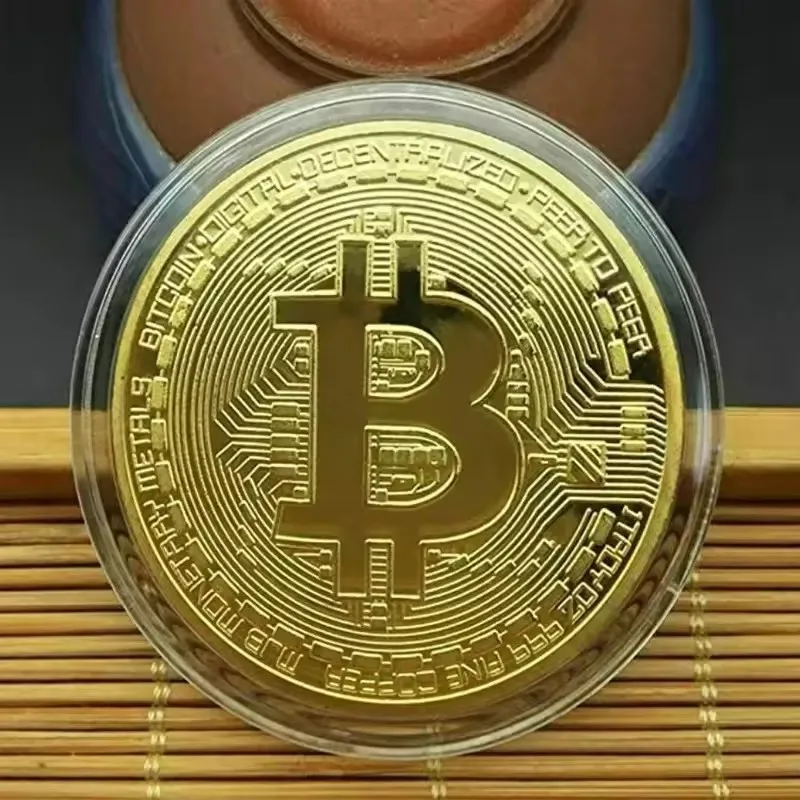 Cosplay Prop Business - Moedas comemorativas Bitcoin exclusivas, o presente