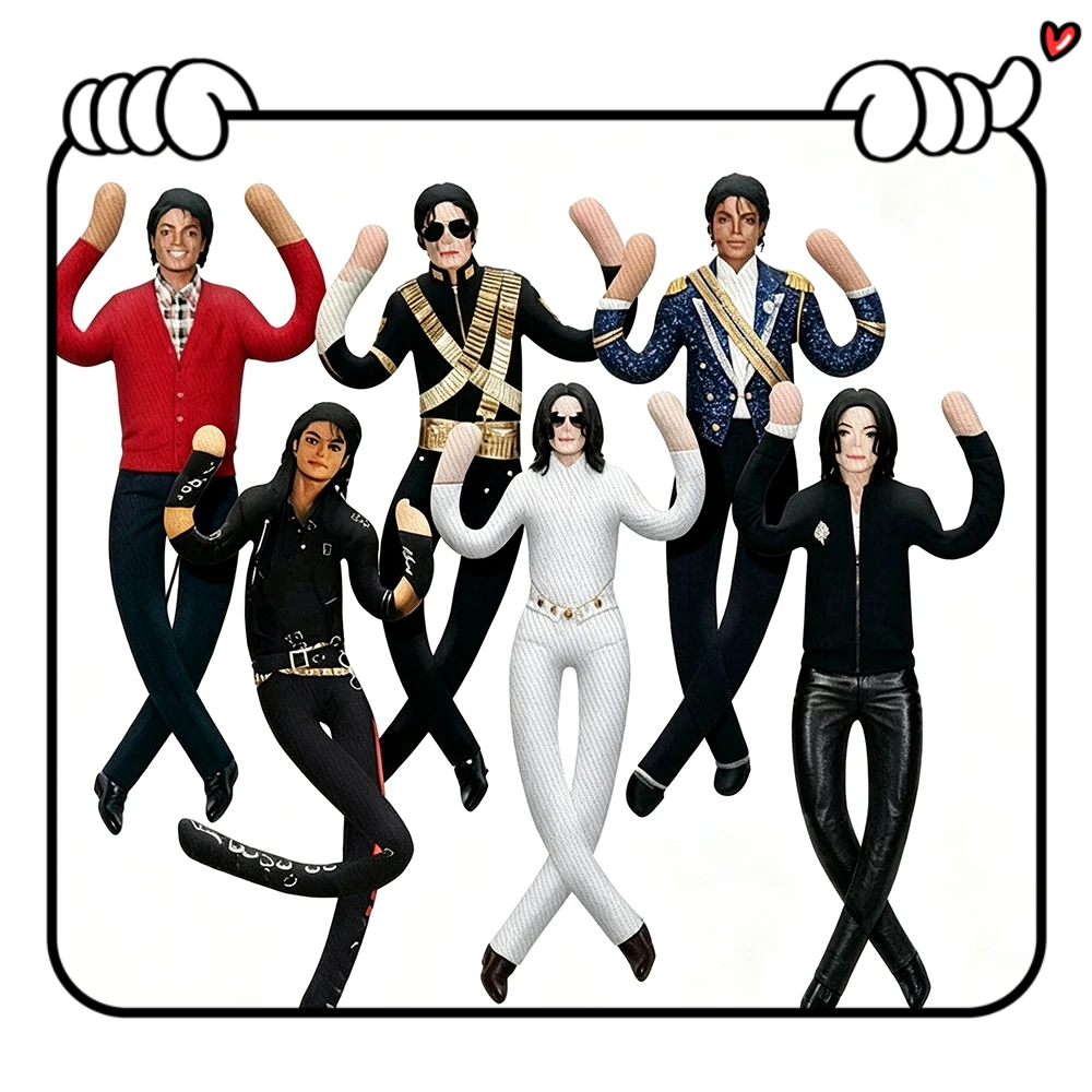 Evoker Cosplay Prop - Boneco de Pelúcia Articulado Michael Jackson