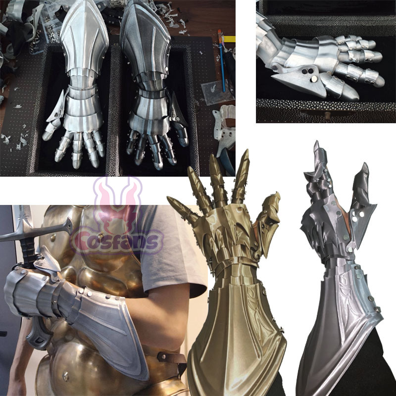 Cosplay Material For Prop - Nova Versão de Luvas Longas de