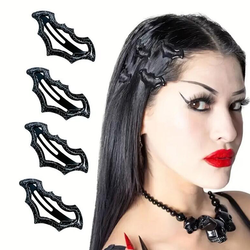 Cosplay Bat Prop - △ Conjunto de grampos de cabelo