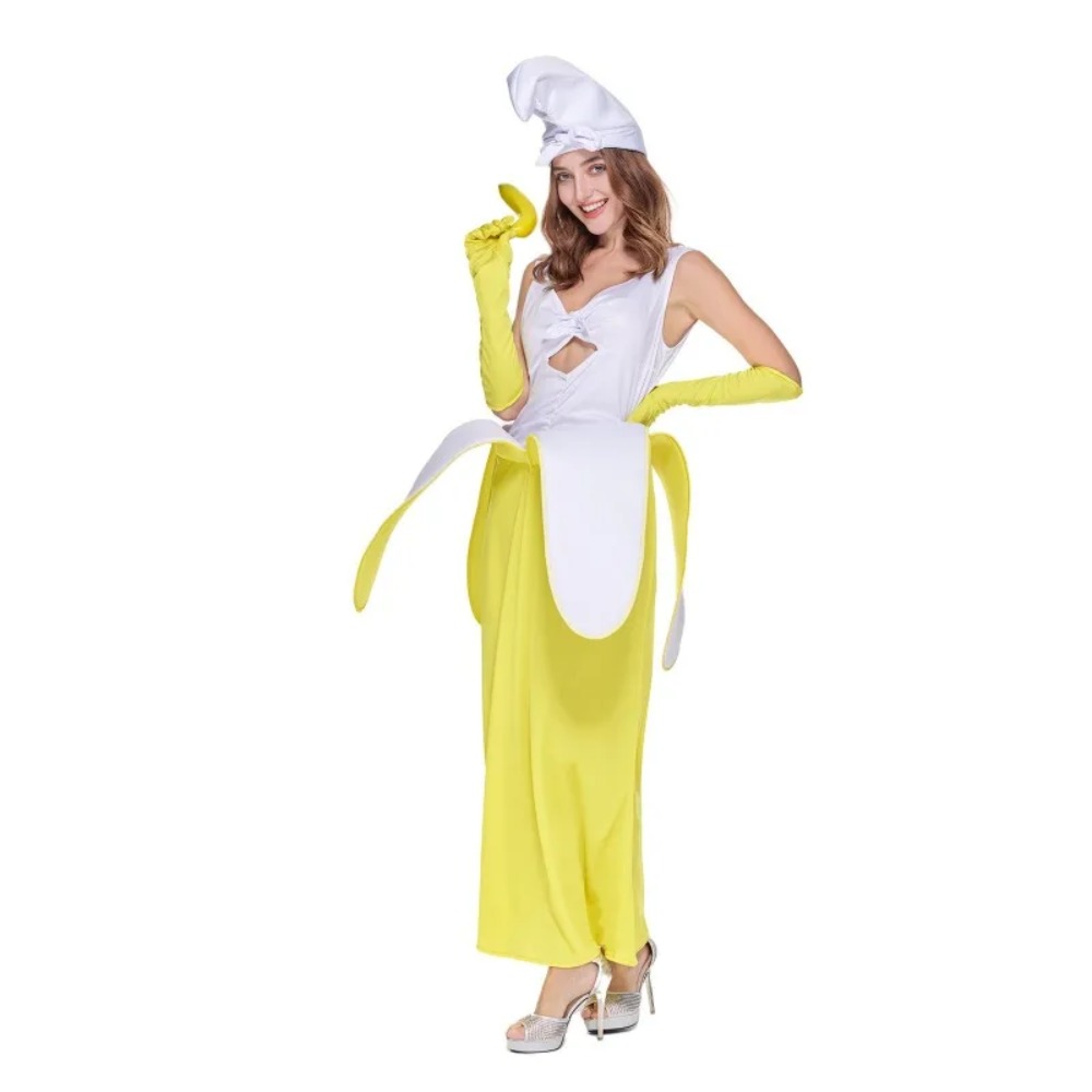 Cosplay Prop Business - Fantasia de Banana para Cosplay, Macacão