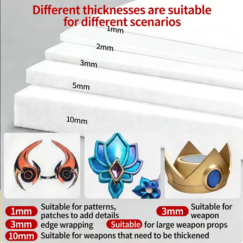 Cosplay Prop Foam Board - Material de folha de espuma EVA