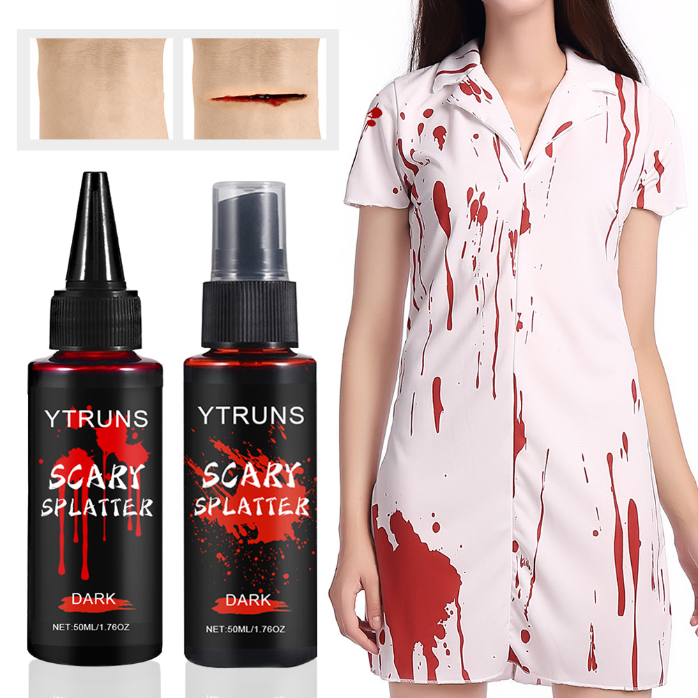 Body Paint Sfx - Sangue coagulado de Halloween, gel de