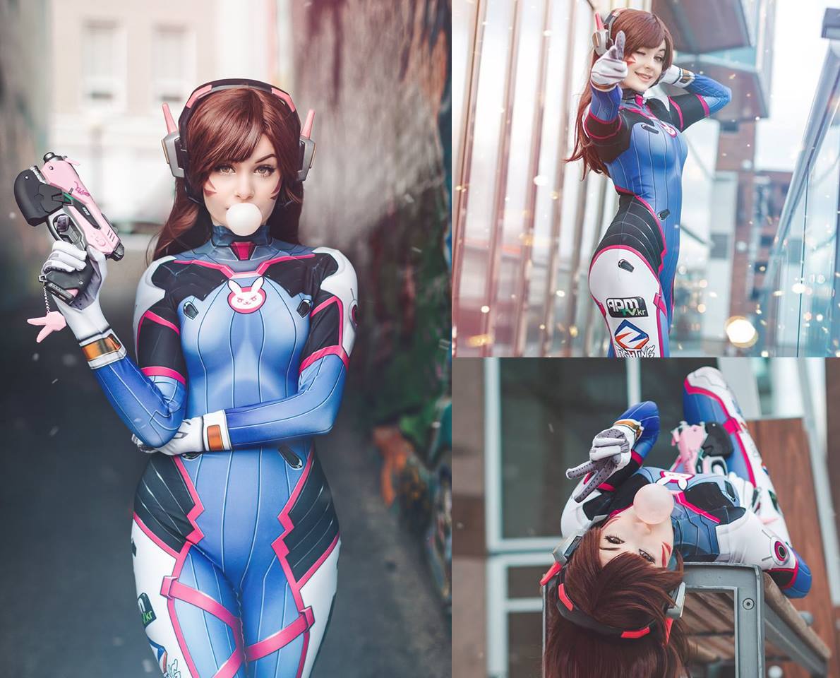 Dva Cosplay Prop - Feminino dva cosplay trajes super-herói dva