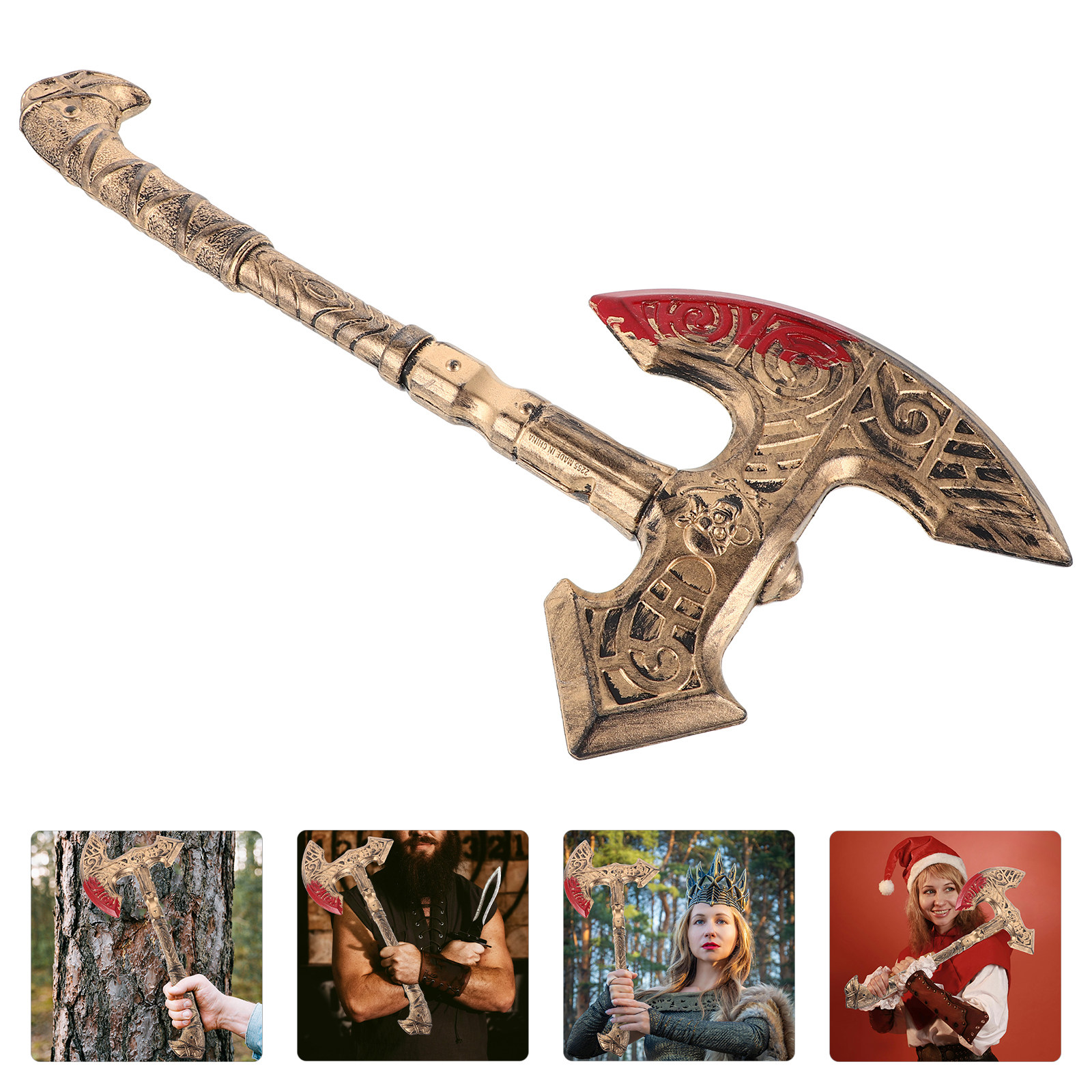 Cosplay Prop Axe - Acessório de Fantasia: Machado Versátil com