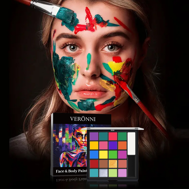 Paleta de pintura facial e cor - Body Paint Sfx avaliação e preço