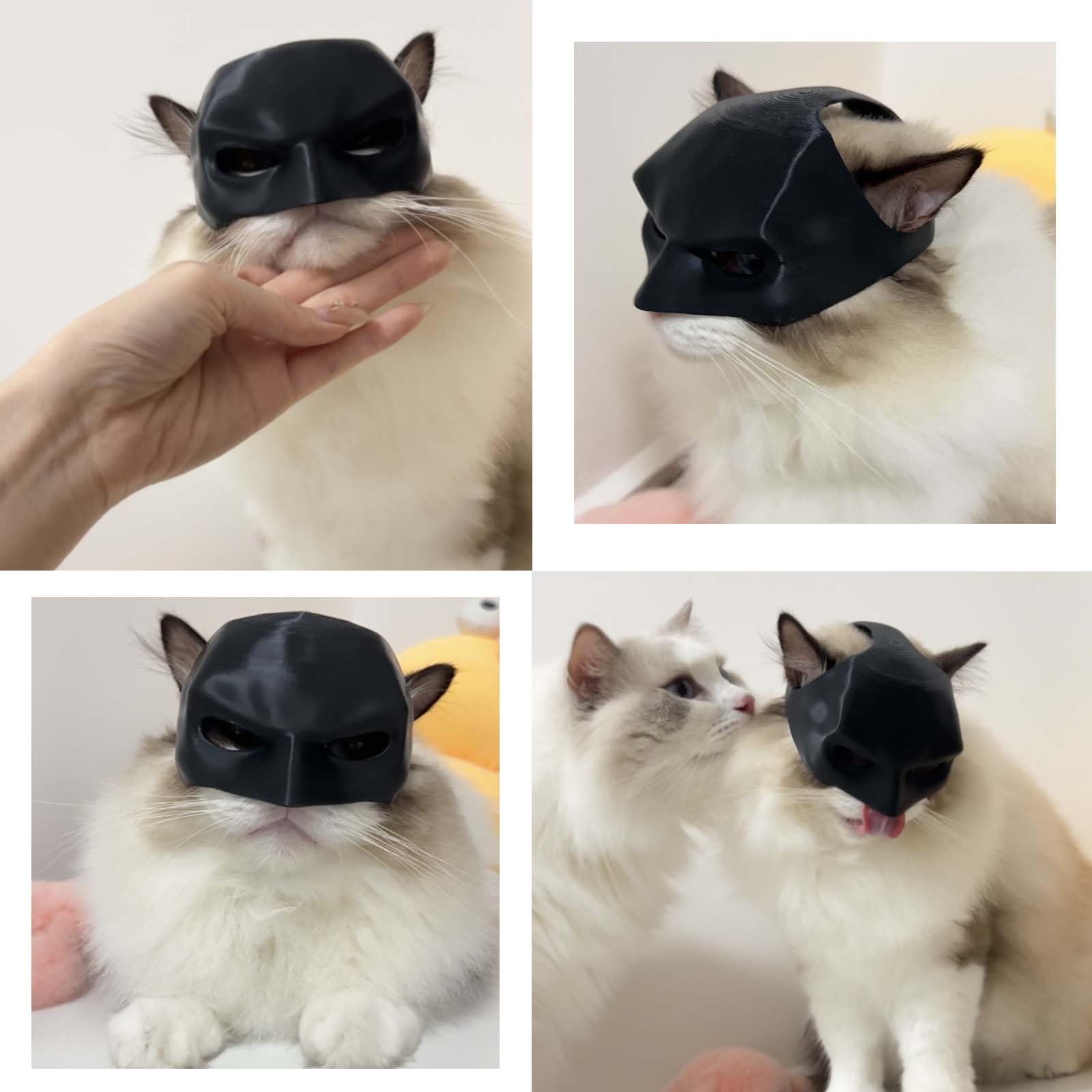Máscara de morcego de gato fof - Cosplay Bat Prop avaliação e preço