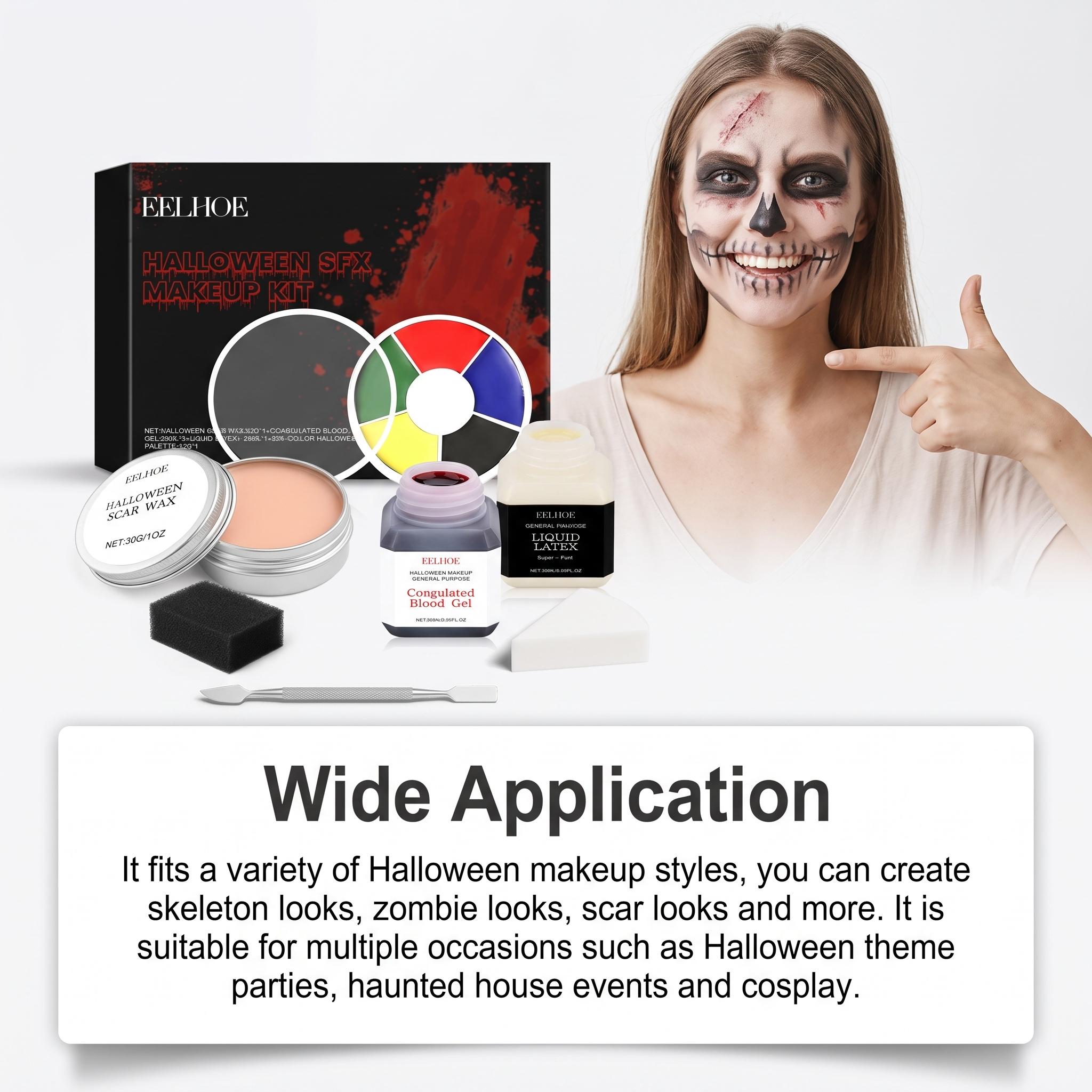 Kit de Maquiagem SFX para Hall - Body Paint Sfx avaliação e preço