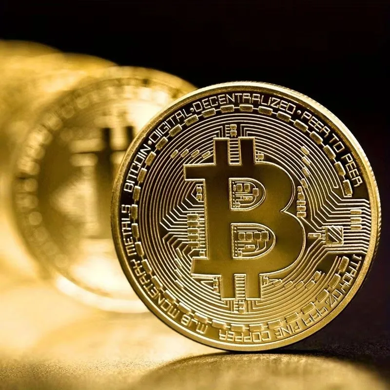 Moedas comemorativas Bitcoin e - Cosplay Prop Business avaliação e preço