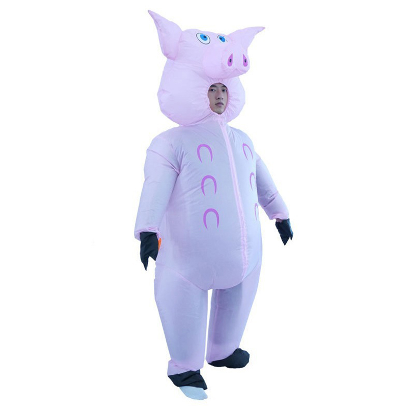 Fantasia Inflável de Porco Ros - Cosplay Prop Business avaliação e preço