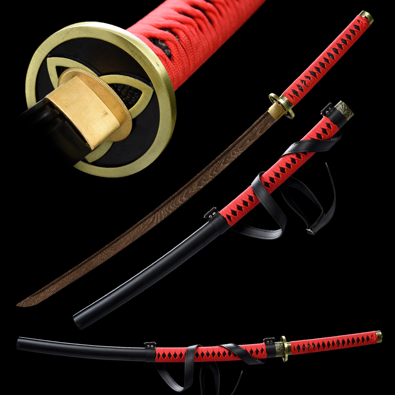 Katana de madeira com alça esp - Cosplay Material For Prop avaliação e preço