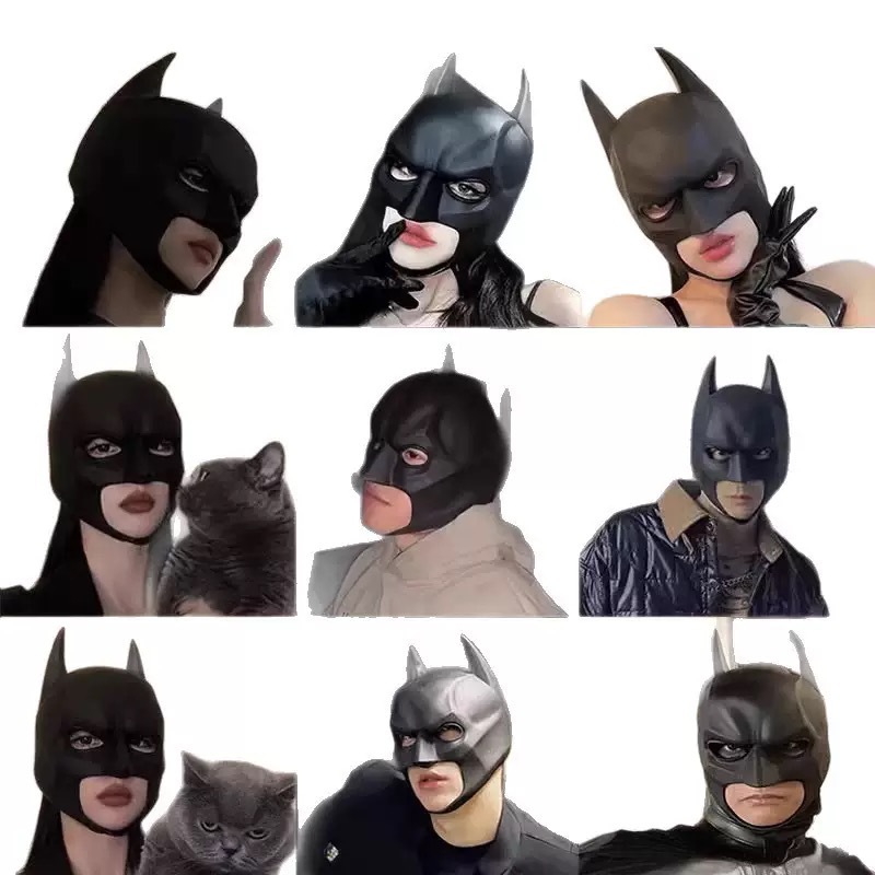Máscara de Látex para Homens e - Cosplay Bat Prop avaliação e preço