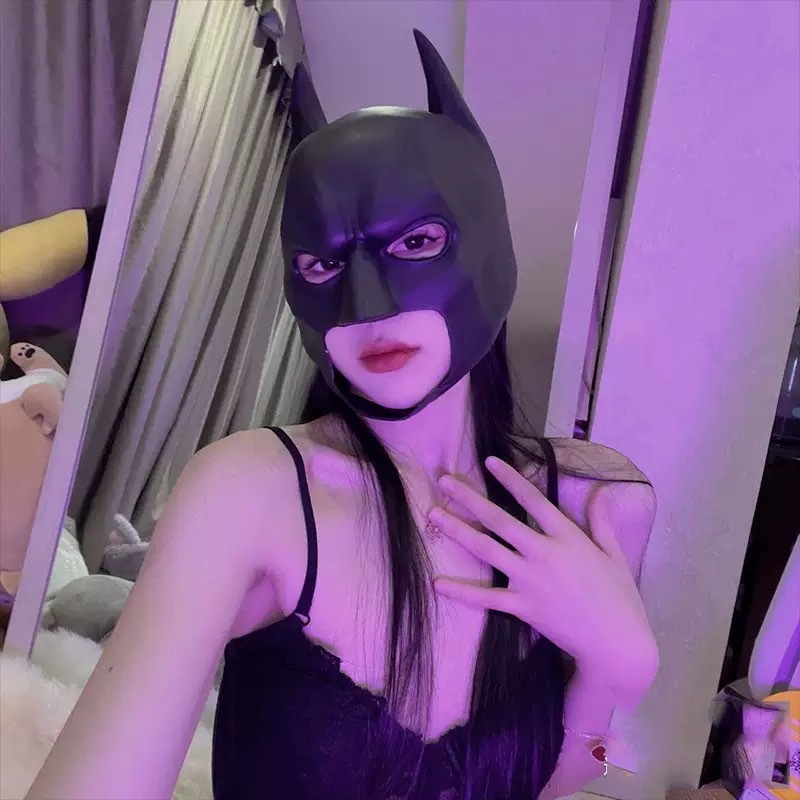 Máscara de Látex para Homens e - Cosplay Bat Prop avaliação e preço